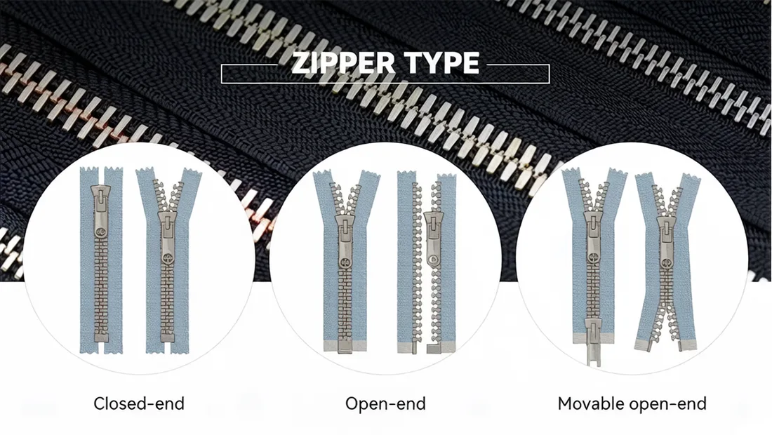 Metal Zippers